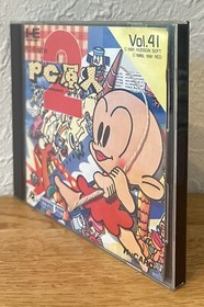 TurboGrafix-16 Hu Card PC Engine PC GENJIN 2 Boxed From JAPAN