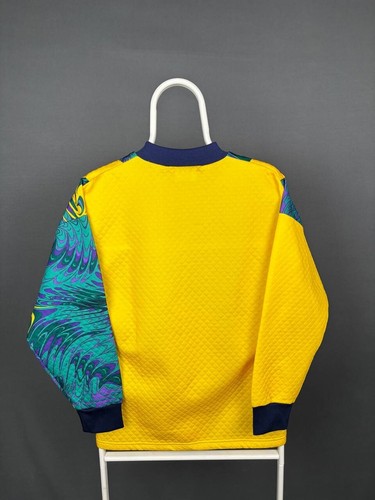 Umbro SS Lazio 1995 - 96 Mens Shirt Football Banca Di Roma Long Sleeve Pullover - Picture 2 of 7