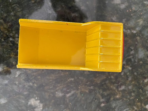 Corgi #458 E.R.F. Model 64 G Dump Truck in Red and Yellow - Picture 4 of 7