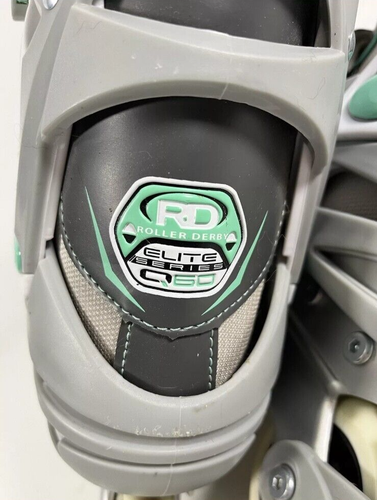 Roller Derby 8 Elite Series Q60 Aerio Inline Skates 80mm Aluminum Turqouise - 第 5/8 張圖片