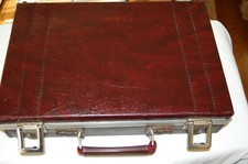 locking cassette carrying case holds thirty cassettes from 80's