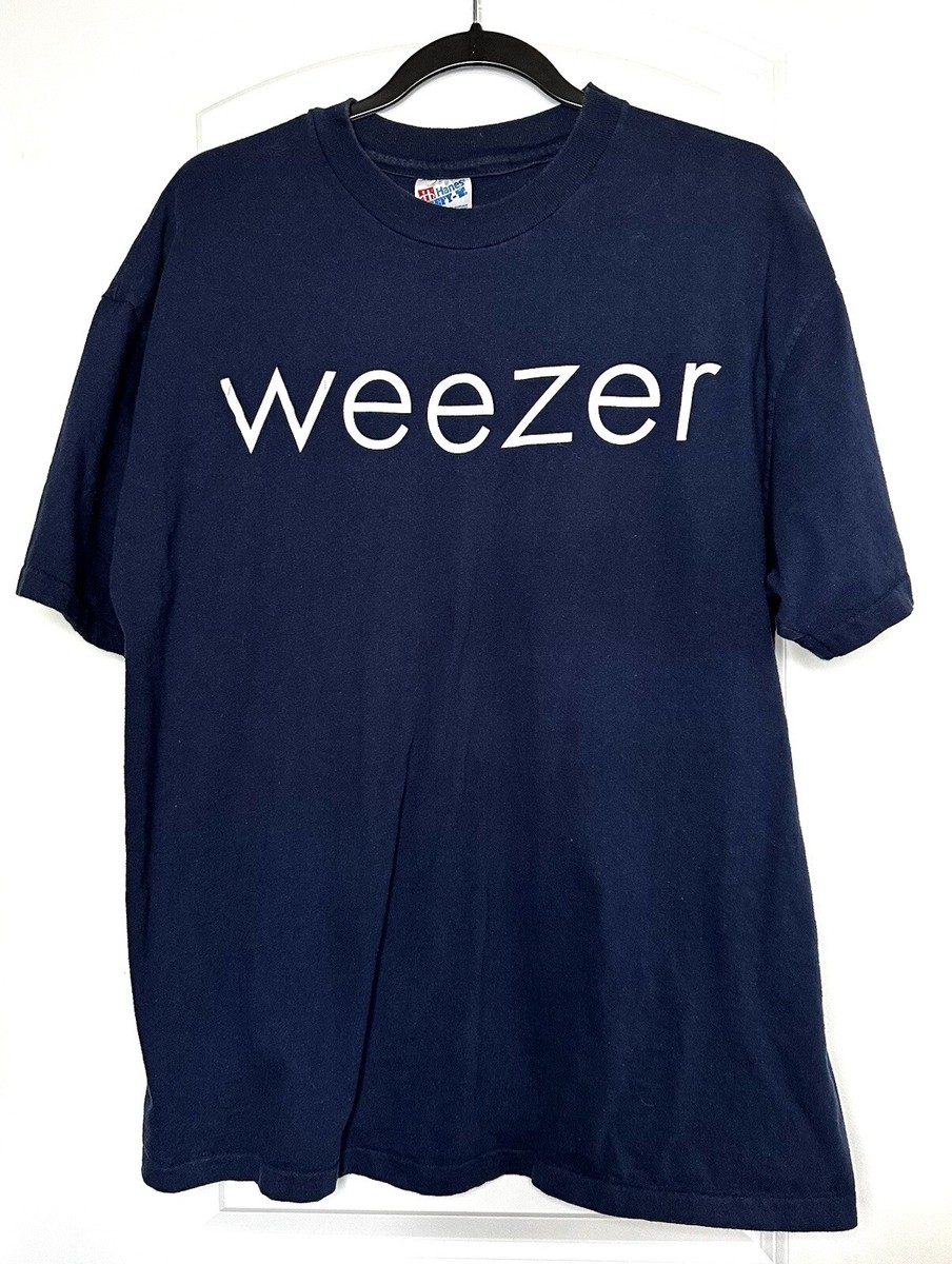 Vintage 1994 Weezer Rock Music Tee T Shirt Tultex 90's Band Vintage 1994 Weezer Rock Music Tee T Shirt Tultex 90's Band