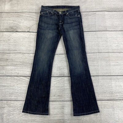 Rock Republic Kurt Bootcut Jeans Women Size 27 Low Rise Blue Denim Pants 