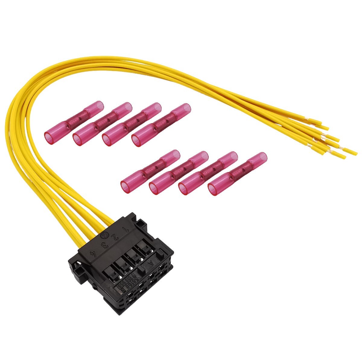 2 Stück Rücklicht-Kabelbaum Auto-Rücklicht-Stecker Kompatibel Mit DAF NT400 I, MAN, Sprinter & Mehr
