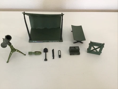 GI Joe Bivouac Battle Station - 1984 - Read Description