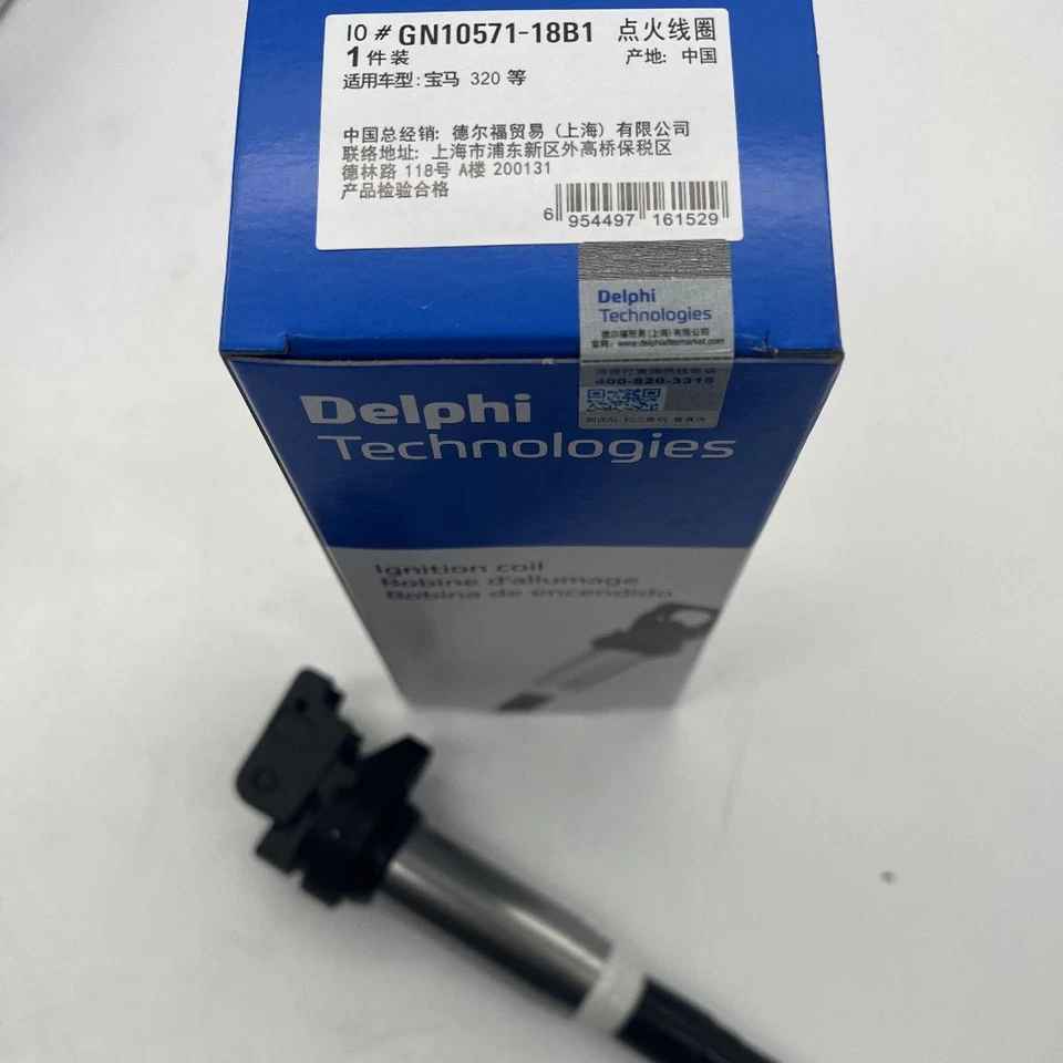 6Pcs Delphi Ignition Coils Metal Set for BMW 135i 335i 325i 535i X6 Z4 X3 X5 Foto 3 de 4