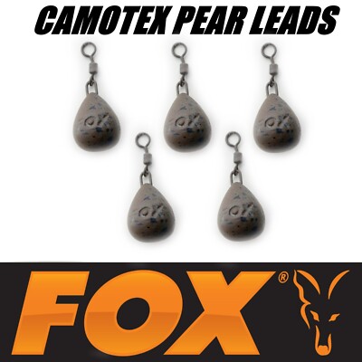 Fox Camotex Swivel Flat Pear 42g/1,5oz - Preis pro Stück