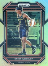 2023 Panini Prizm WNBA ERICA WHEELER #61 SILVER PRIZM FEVER