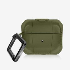 ITSKINS Spectrum Frost for AirPods Pro, Shockproof Case - Kaki