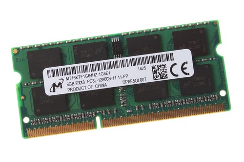 16GB 8GB Micron 2RX8 DDR3L 1600MHz PC3L-12800S 1.35V SODIMM Laptop Memory RAM @ - Picture 6 of 8