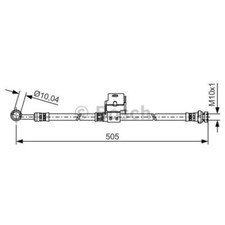 Flexible de frein Hyundai ACCENT