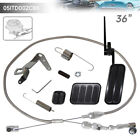 <!--F#f_0-->Floor Mount Gas Pedal w/Brake+Clutch Pad & 36