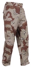 Pantaloni Rothco Chocolate Chip (6 colori) mimetici del deserto BDU