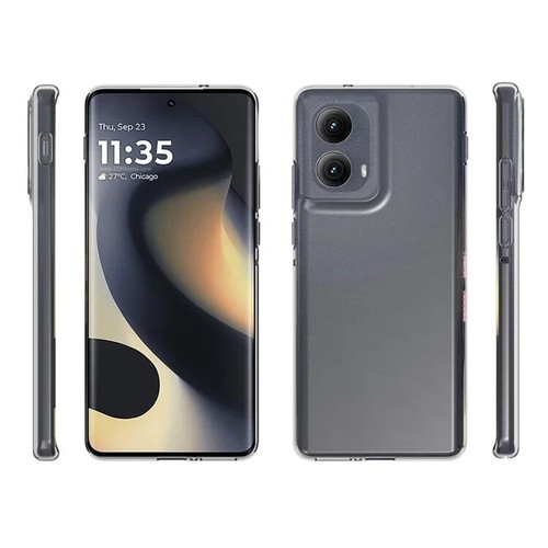 Case For Motorola Moto Edge 50 Pro 5G 50 Ultra 50 Fusion 5G Clear Silicone Cover - Picture 2 of 21