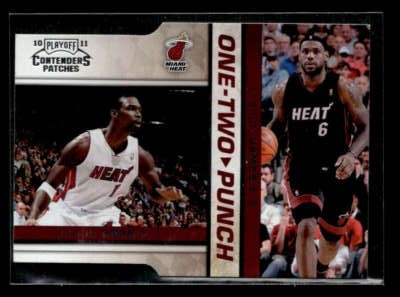 2010-11 Playoff Contenders Bosh/LeBron James One-Two Punch Silver /299 FX5813