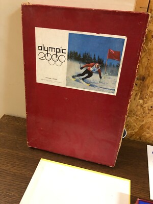 Ancien Jeu De Société Olympic – Ski D'hiver – Vintage Années 70/80