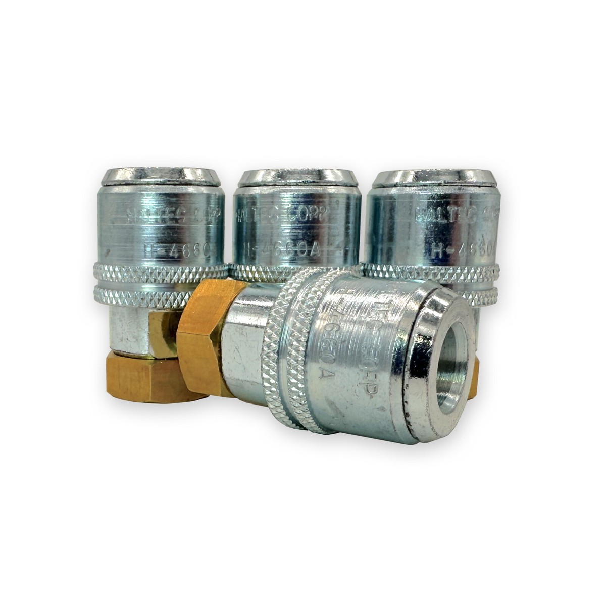 ▼hal Four Haltec H-4660A Large Bore Clip On Air Chucks for Large