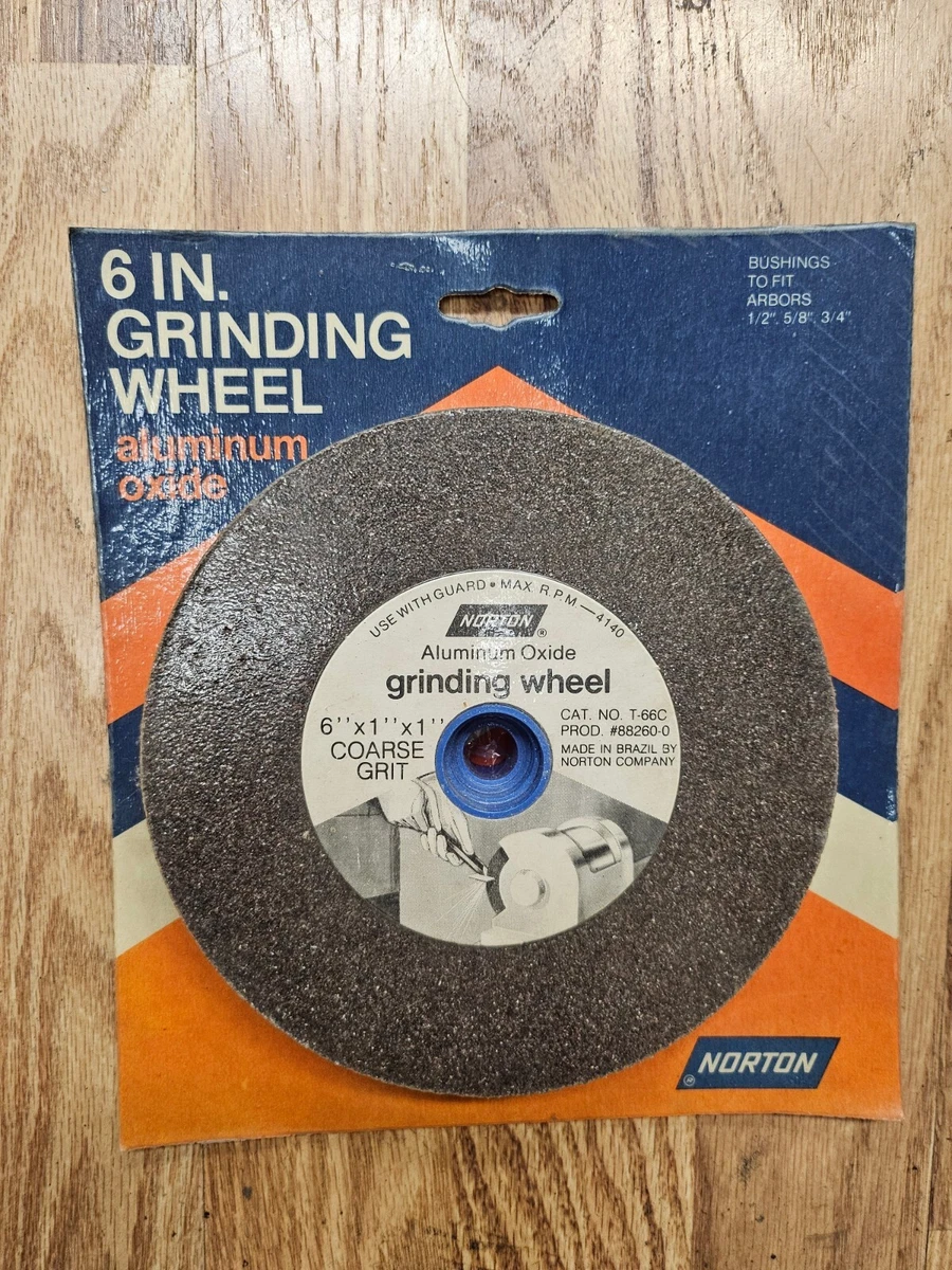 Norton bench top grinding wheels