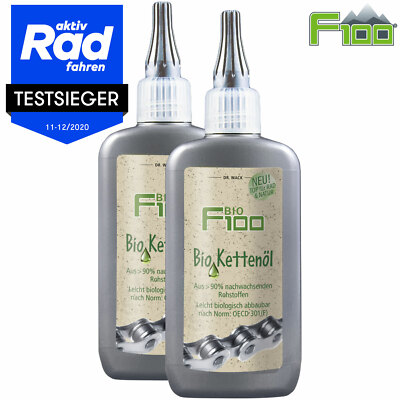 2x Dr. Wack F100 Bio-Kettenöl Biologisch Umweltschonend Nachhaltig 100 ml