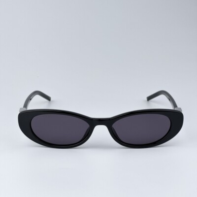 Gucci Men Sunglasses Black Grey Cat Eye GG1680S 002 BRAND