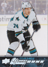 15-16 Upper Deck Dylan DeMelo Young Guns Acetate Rookie San Jose Sharks 2015
