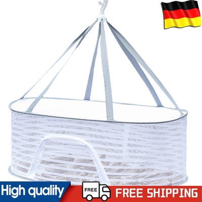 4 Layer Herb Drying Rack with Zips Removable for Flowers Buds Plants Organizer