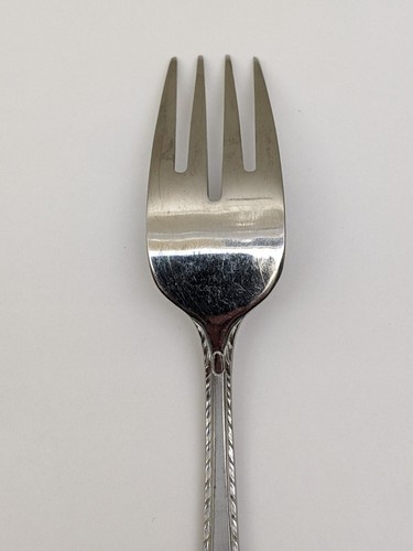 Hampton Silversmiths Rachelle Frost Individual Salad Fork Stainless 18/10 Single - Picture 6 of 7