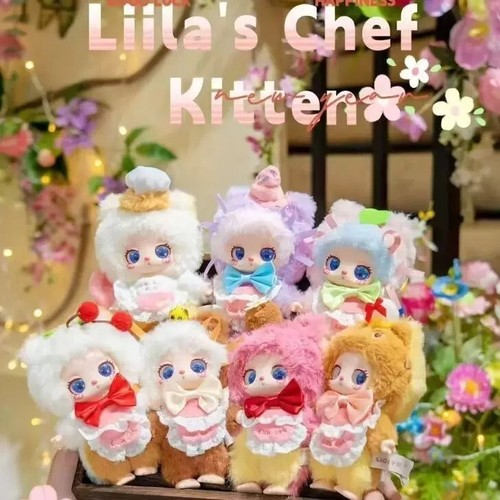 LIILA TOYS Liila's Chef Kitten Set (Six Figures) Blind Box Plush PVC H15CM(6in) - Picture 1 of 13