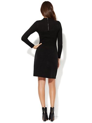 New York & Company Checked Flare Sweater Dress Size XS - New with Tags |  eBay
