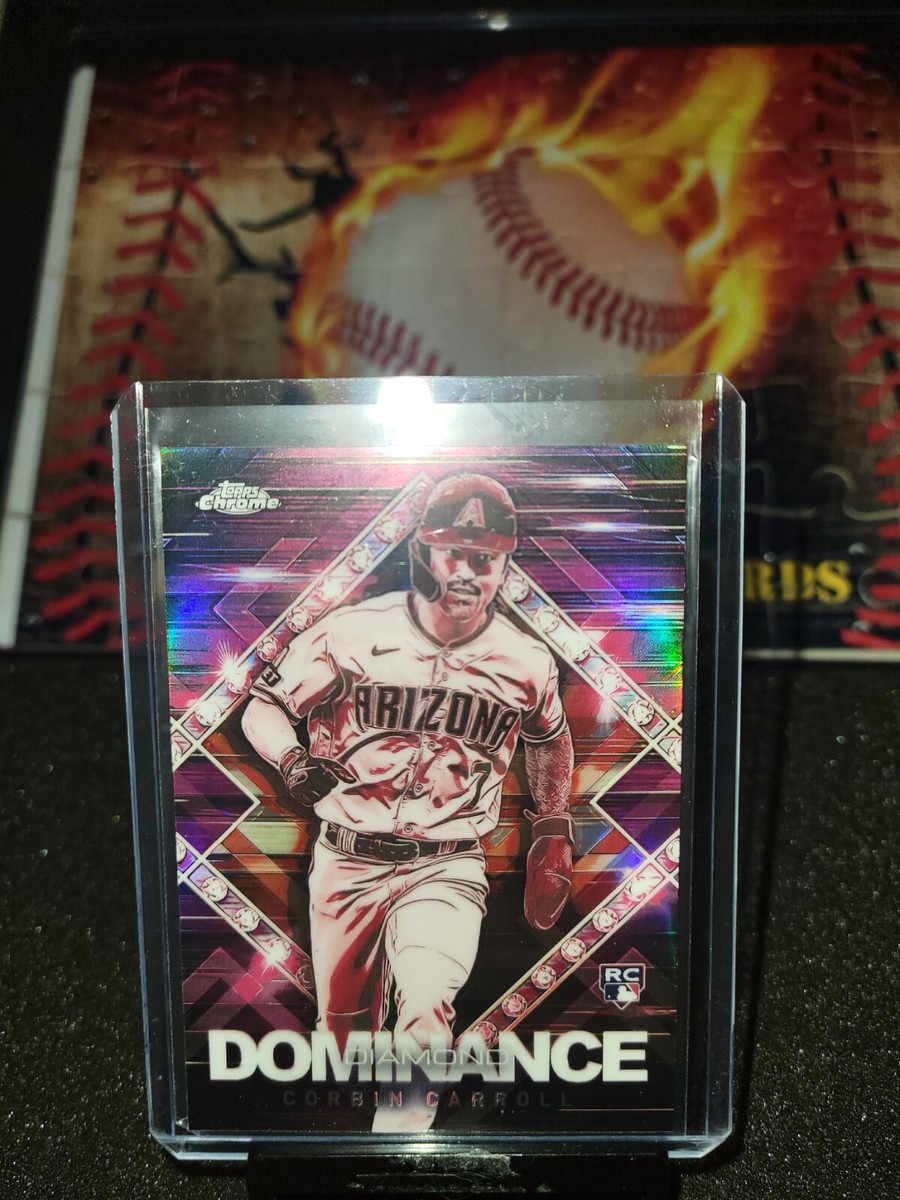 2023 Topps Chrome Update Corbin Carroll Diamond Dominance RC 2023 Topps Chrome Update Corbin Carroll Diamond Dominance RC
