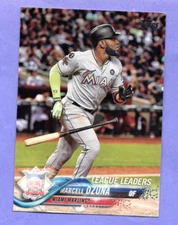 2018 Topps #291 Marcell Ozuna  Marlins