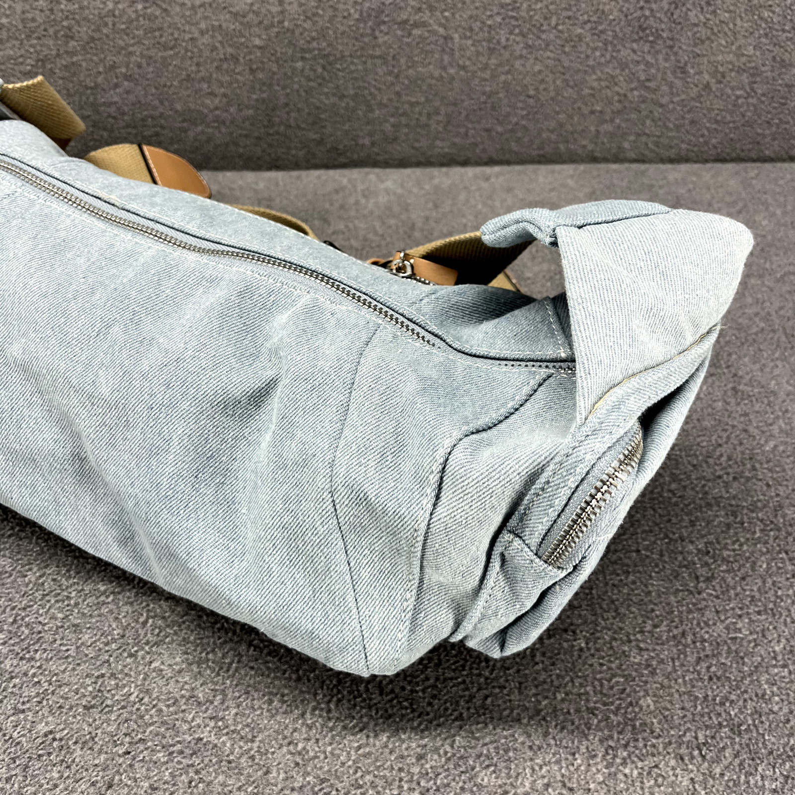 True Religion Boho Crossbody bag Womens Purse Light Blue Shoulder thumbnail 9