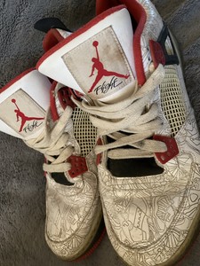 jordan ajf 4 black laser