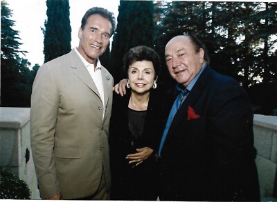 4 Vintage Color Photos of Arnold Schwarzenegger Maria Shriver By Alan Berliner 