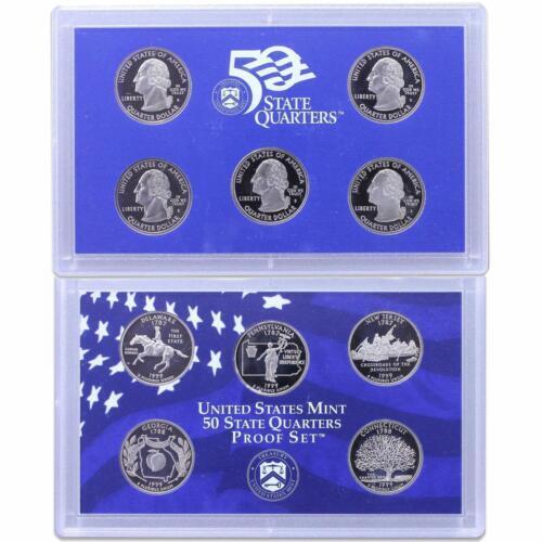 50 STATE QUARTER COMPLETE SET-Includes All Mints, Proof 50 STATE QUARTER COMPLETE SET-Includes All Mints, Proof