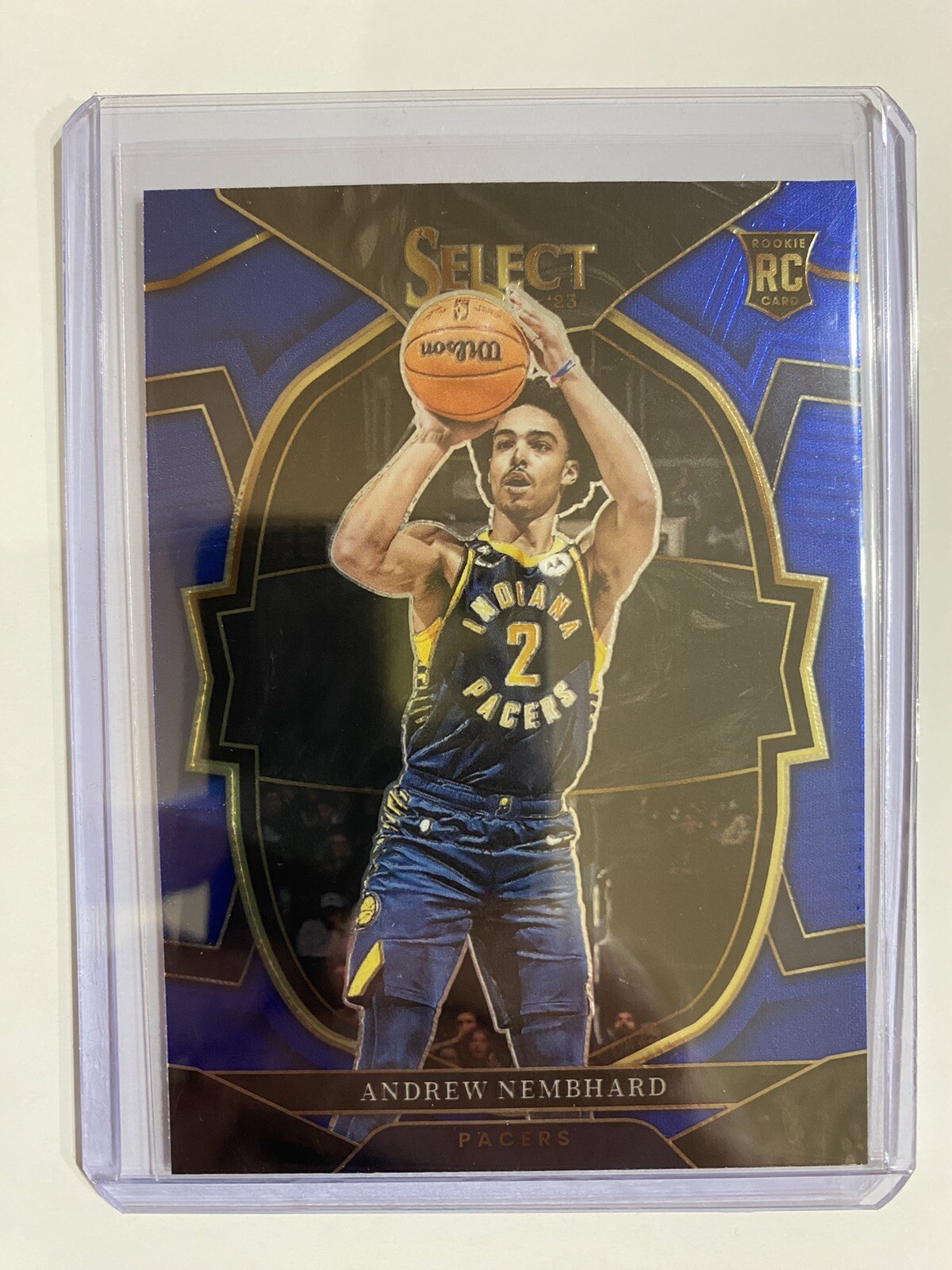Andrew Nembhard 2022-23 Panini Select Concourse Rookie #77 Retail Blue Pacers Rc