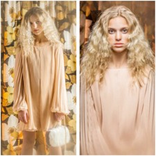 NWT ZARA Pink Pleated Romper Pink Balloon Sleeve Romper XS