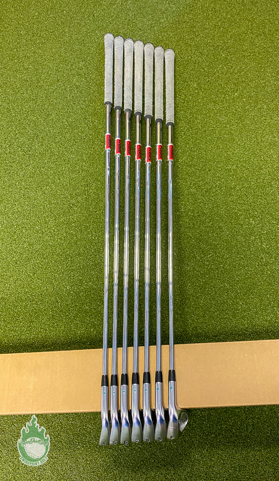 Used RH Callaway '18 Irons 4PW Taper 120g Stiff Steel Golf