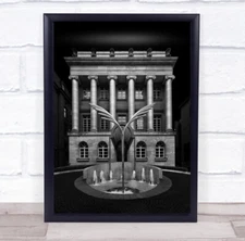 Architecture black and white Urban Monochrome Fine Art Frankfurt City Print