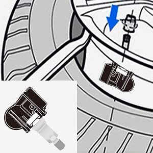 4PCS Tire Pressure Sensor TPMS For MINI Cooper R50 R52 R53 R55 R56 57 ...