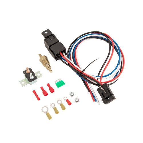 10''Inch Pull/Push 90W 12V For Radiator Transmission A/C System Thermo Fan+Relay - Picture 5 of 12