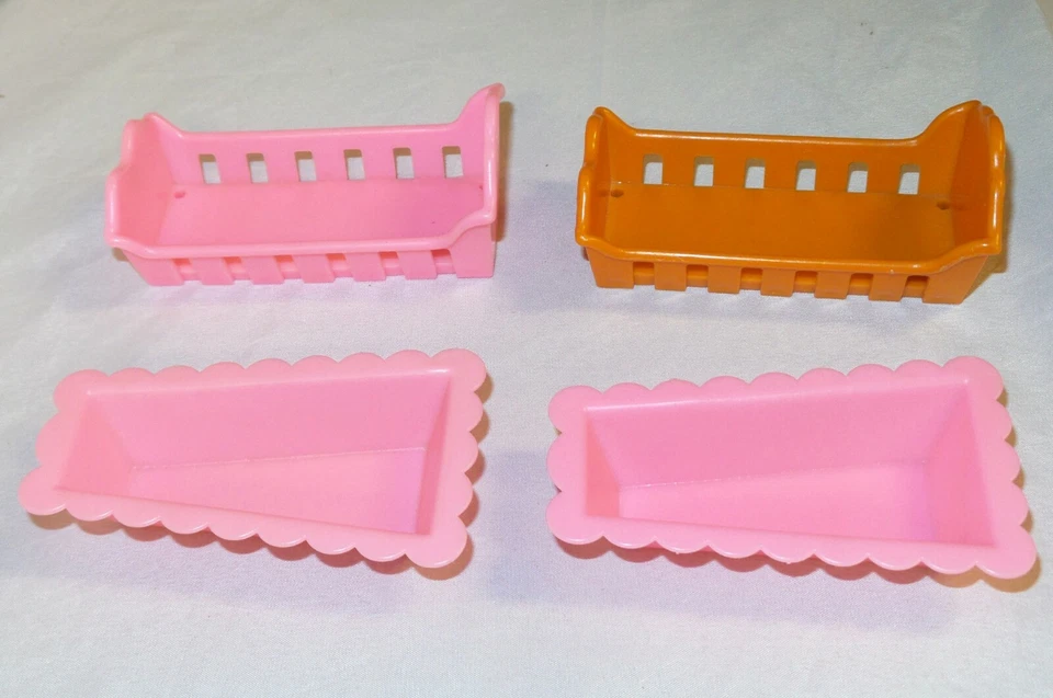 Barbie Vintage Sunshine Family Lote - 2 Cunas y 2 Bañeras 1973, 1974 Foto 2 de 4