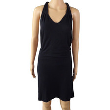 Black midi women's dress, Gap brand, size XS, sleeveless (332)