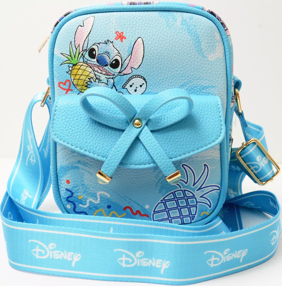 Disney Stitch Crossbody Purse 8.5 Side Bag Gift Lilo and Stitch Mini Tote  New