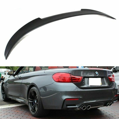 Painted 4-Series For BMW F33 2DR ABS Convertible V-Type Trunk Spoiler 435i 428i - Picture 5 of 5