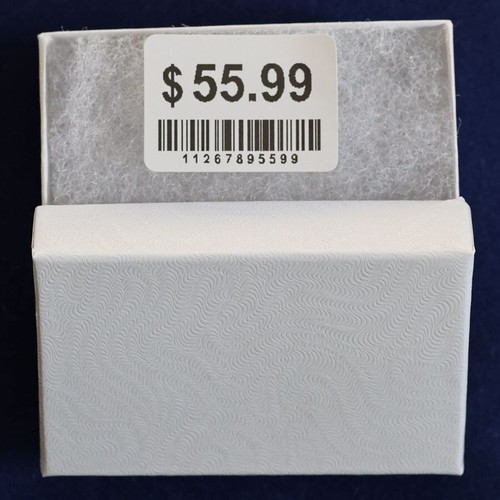 Women's 6.5" Stainless Steel Brilliant CZ Bangle.Bracelet High Polish Box - Picture 3 of 3