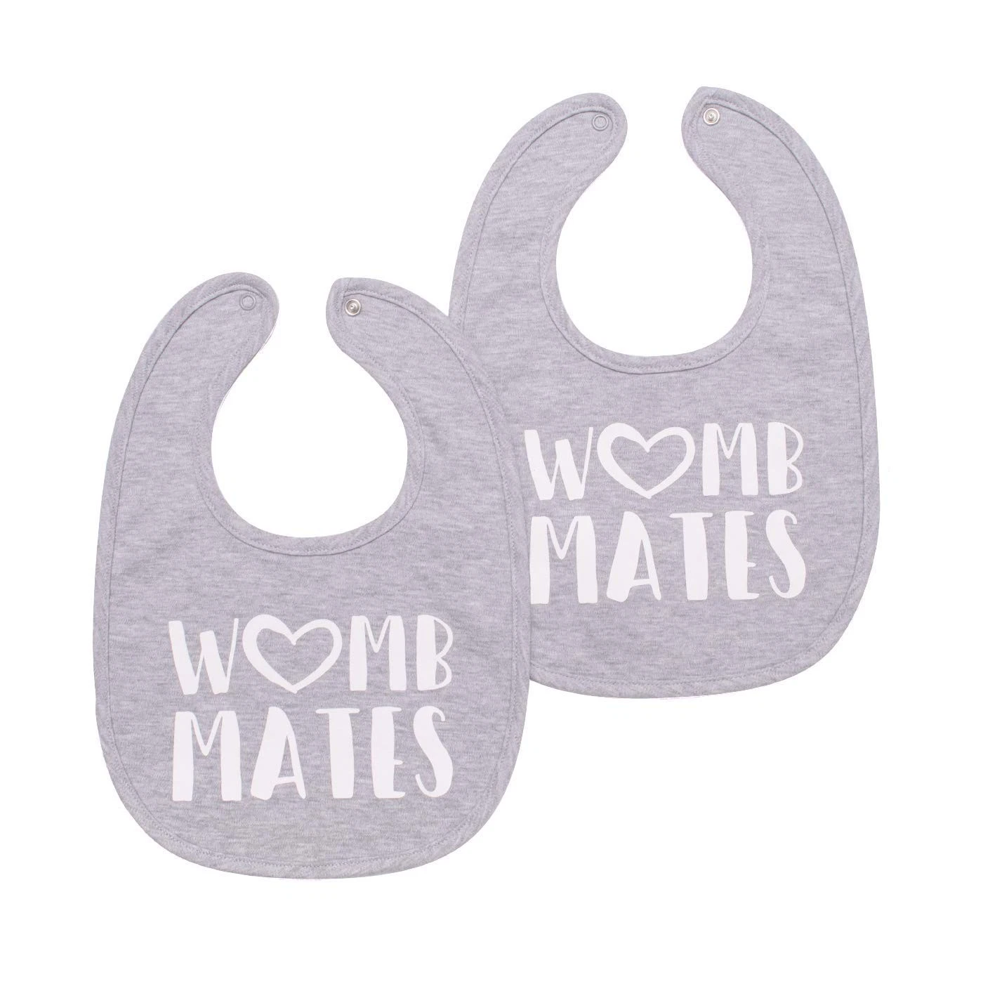 100% Cotton Womb Mates Twin Bibs Set – Soft, Breathable and Stylish for Boys ...