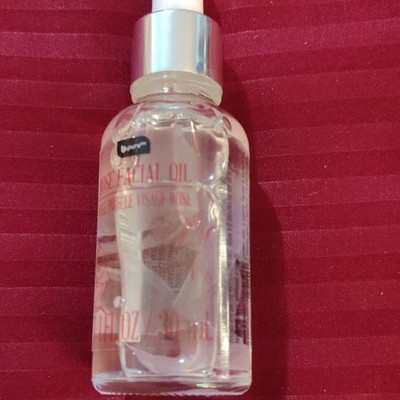 b.pure Rose Hydrating Facial Oil Face Moisturizer 1 fl oz Dropper Bottle