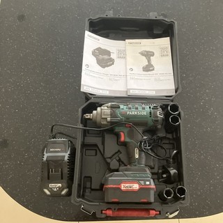 Llave de impacto vehículo media pulgada Parkside 20v PASSK 20 Li B2