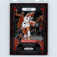 2024 Panini Prizm Monopoly WNBA Temi Fagbenle #26 Classic Red Icons Fever